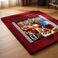 Tapis Peluche Cartouche Or Pikachu