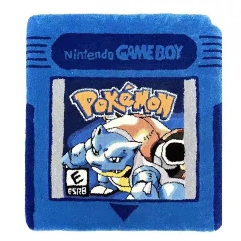 Tapis Peluche Cartouche de Jeu Rétro
