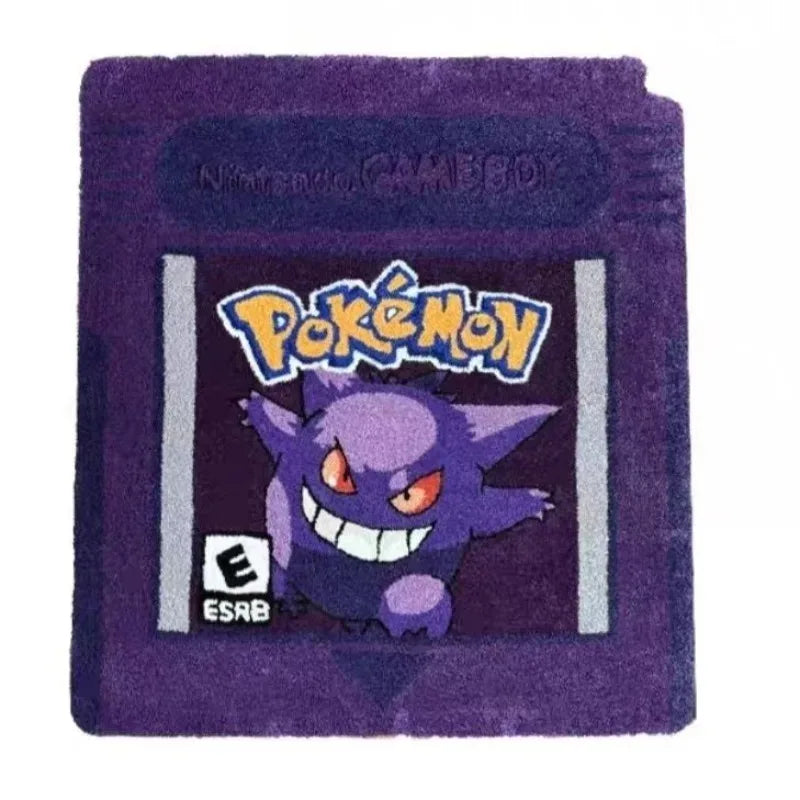 Tapis Peluche Cartouche de Jeu Rétro